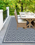 Seaside Lattice Collection Area Rug - Brighton