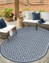 Seaside Lattice Collection Area Rug - Brighton