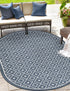 Seaside Lattice Collection Area Rug - Brighton