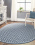 Seaside Lattice Collection Area Rug - Brighton