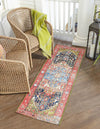 Patio Elegance Collection Area Rug -  Sanctuary Runner Multi  lifestyle 16