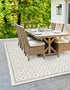 Seaside Lattice Collection Area Rug - Brighton