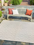 Seaside Lattice Collection Area Rug - Brighton