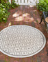 Seaside Lattice Collection Area Rug - Brighton