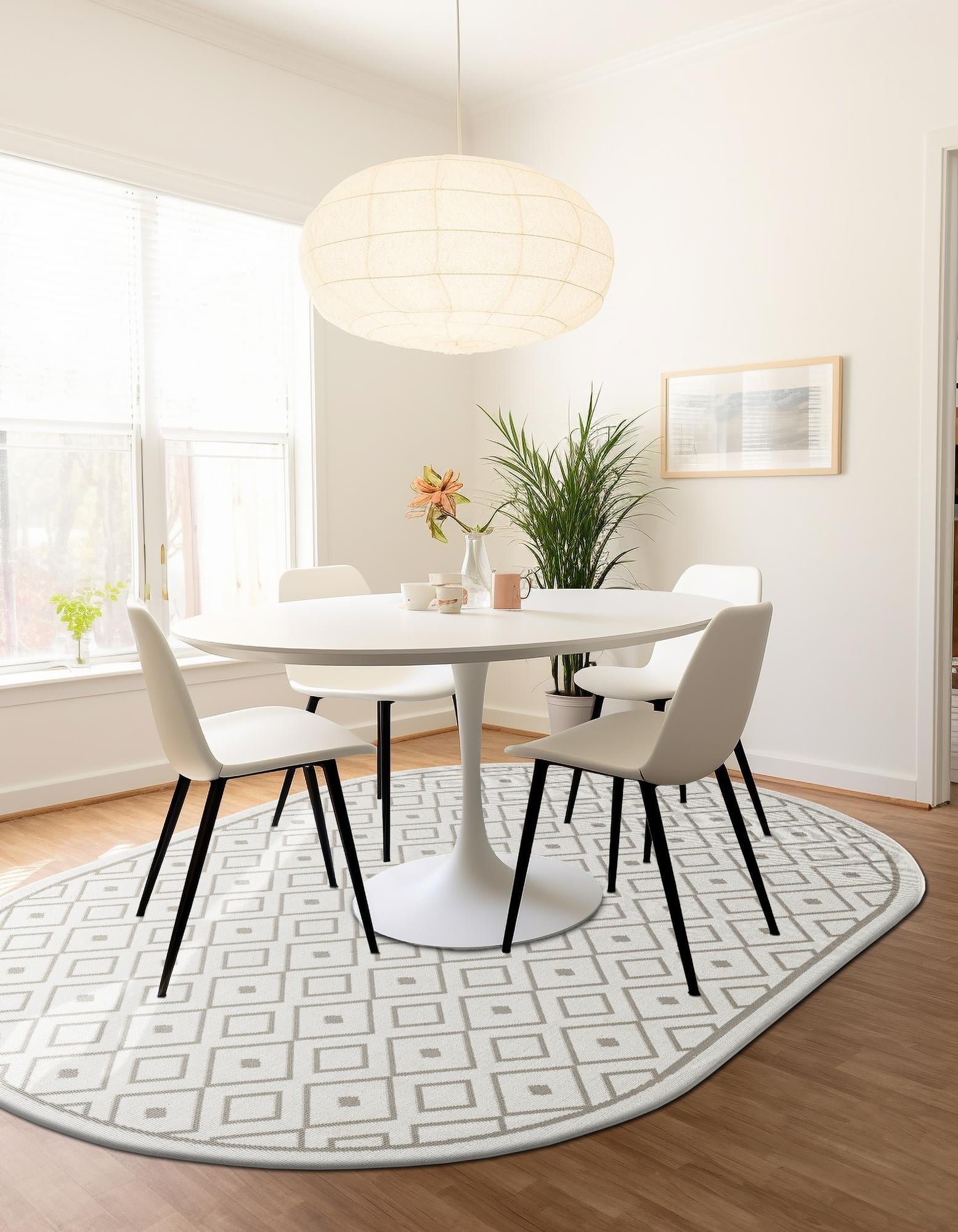 Seaside Lattice Collection Area Rug - Brighton