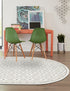 Seaside Lattice Collection Area Rug - Brighton