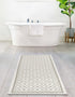 Seaside Lattice Collection Area Rug - Brighton