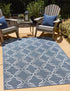 Seaside Lattice Collection Area Rug -  Hastings