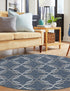 Seaside Lattice Collection Area Rug -  Hastings