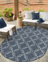 Seaside Lattice Collection Area Rug -  Hastings