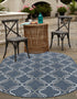 Seaside Lattice Collection Area Rug -  Hastings