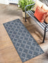 Seaside Lattice Collection Area Rug -  Hastings