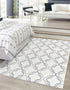 Seaside Lattice Collection Area Rug -  Hastings