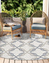 Seaside Lattice Collection Area Rug -  Hastings