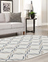 Seaside Lattice Collection Area Rug -  Hastings