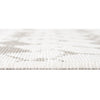 Seaside Lattice Collection Area Rug -  Margate Rectangle Ivory and Gray  lifestyle 66