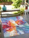 Urban Terrace Collection Area Rug -  Laneway Rectangle Multi  lifestyle 2