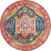 Patio Elegance Collection Area Rug -  Sanctuary Round Multi  lifestyle 13