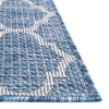 Garden Lattice Oasis Collection Area Rug - Arbor (Navy Blue) Octagon Navy Blue  lifestyle 5