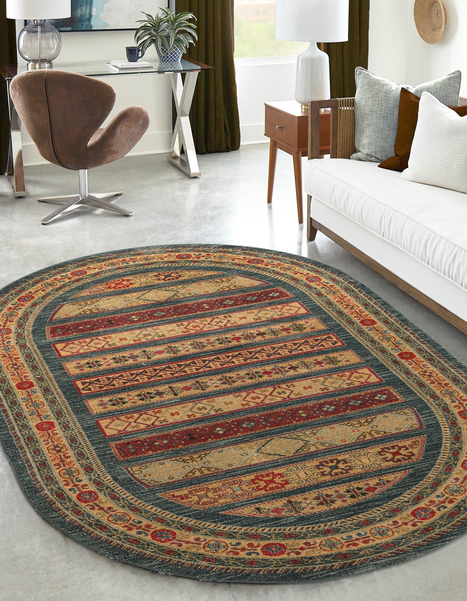 Zagros Oasis Collection Area Rug -  Khorramabad