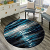 Urban Oasis Collection Area Rug -  Flushing Round Navy Blue  lifestyle 87