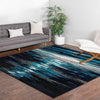 Urban Oasis Collection Area Rug -  Flushing Square Navy Blue  lifestyle 93