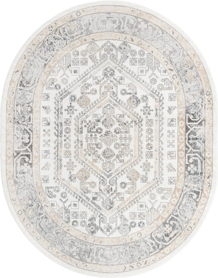 Adriana Terrace Collection Area Rug - Capri (Ivory)