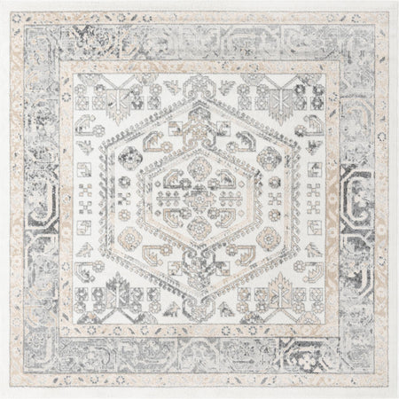 Adriana Terrace Collection Area Rug - Capri (Ivory)