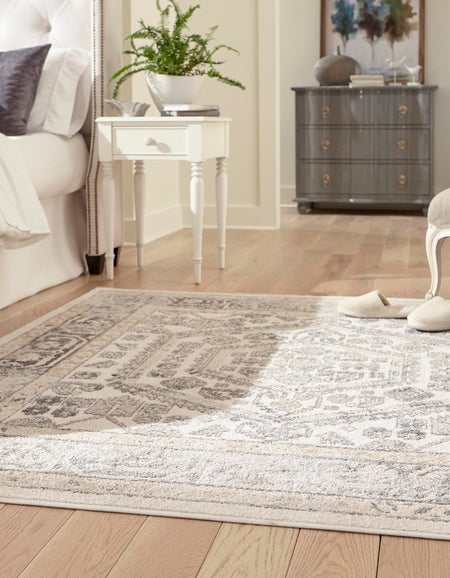 Adriana Terrace Collection Area Rug - Capri (Ivory)