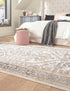 Adriana Terrace Collection Area Rug - Capri (Ivory)