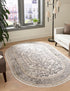 Adriana Terrace Collection Area Rug - Capri (Ivory)