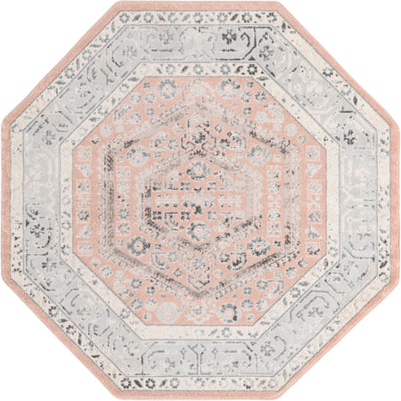 Adriana Terrace Collection Area Rug - Capri (Rose)