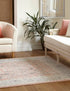 Adriana Terrace Collection Area Rug - Capri (Rose)