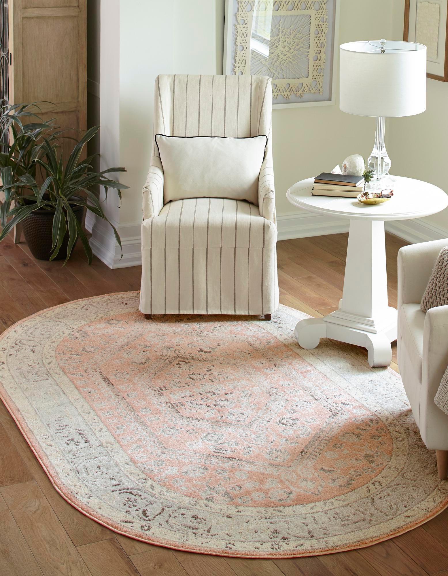 Adriana Terrace Collection Area Rug - Capri (Rose)