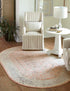 Adriana Terrace Collection Area Rug - Capri (Rose)