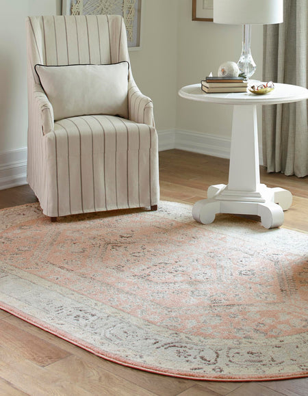 Adriana Terrace Collection Area Rug - Capri (Rose)