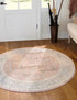 Adriana Terrace Collection Area Rug - Capri (Rose)