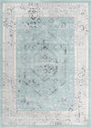 Adriana Terrace Collection Area Rug - Capri (Aqua) Rectangle Aqua Main