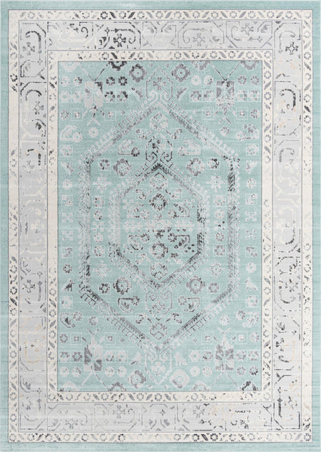 Adriana Terrace Collection Area Rug - Capri (Aqua)