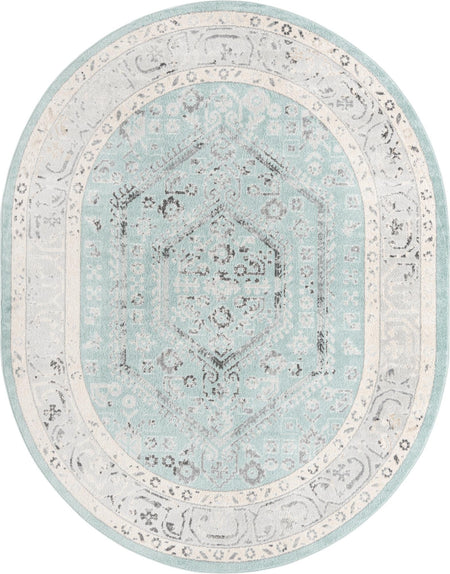 Adriana Terrace Collection Area Rug - Capri (Aqua)