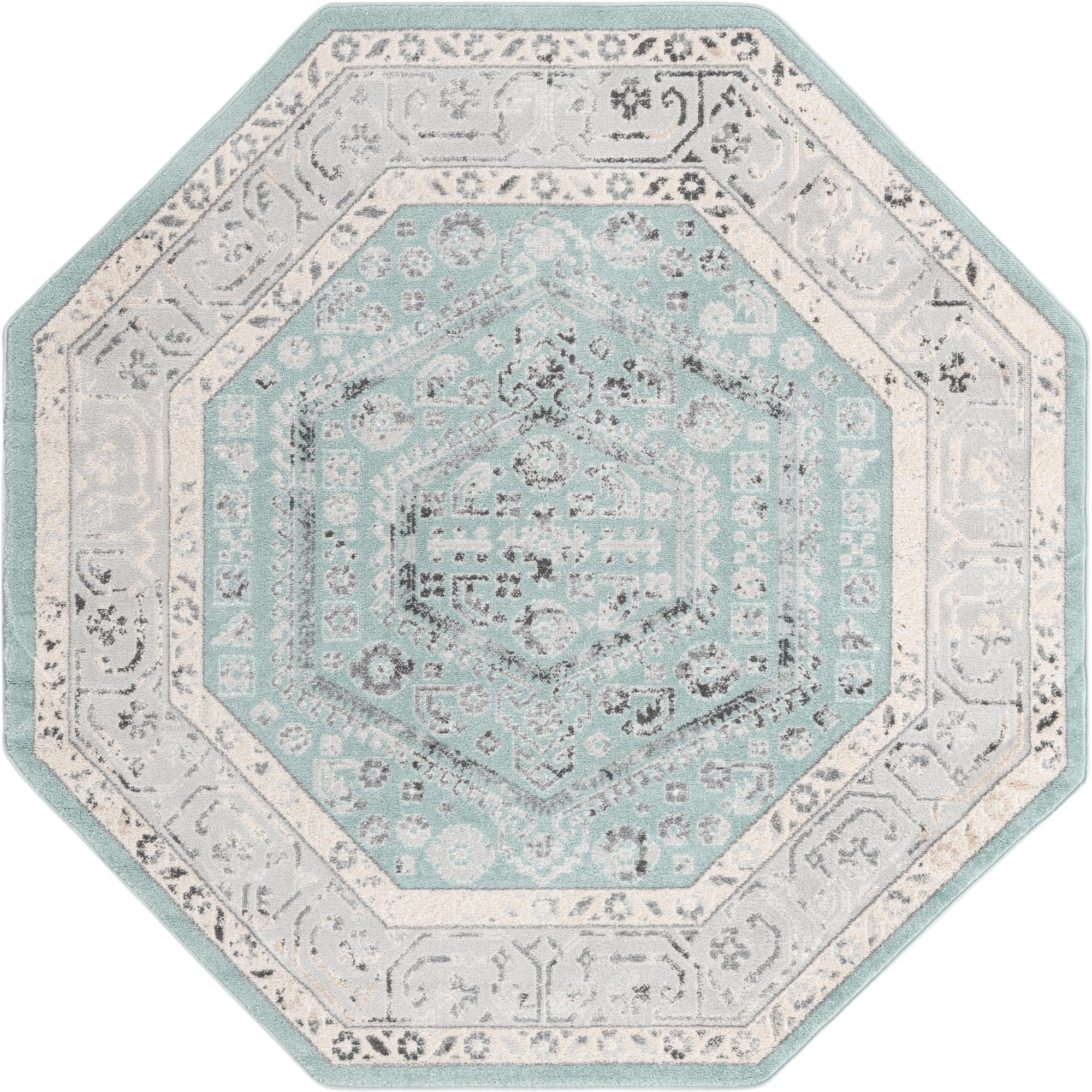 Adriana Terrace Collection Area Rug - Capri (Aqua)