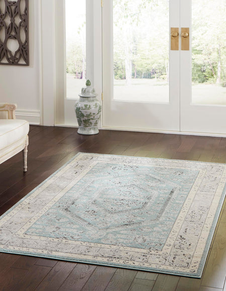 Adriana Terrace Collection Area Rug - Capri (Aqua)