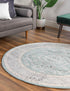 Adriana Terrace Collection Area Rug - Capri (Aqua)