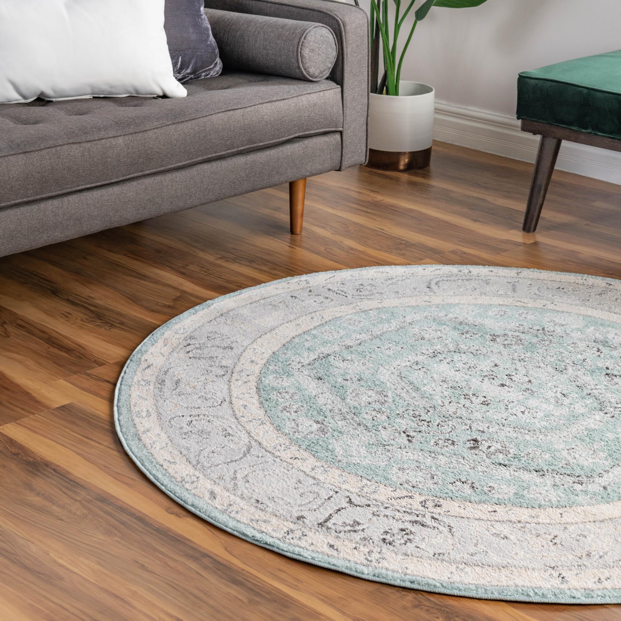 Adriana Terrace Collection Area Rug - Capri (Aqua)