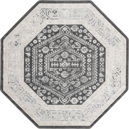 Adriana Terrace Collection Area Rug - Capri (Charcoal)