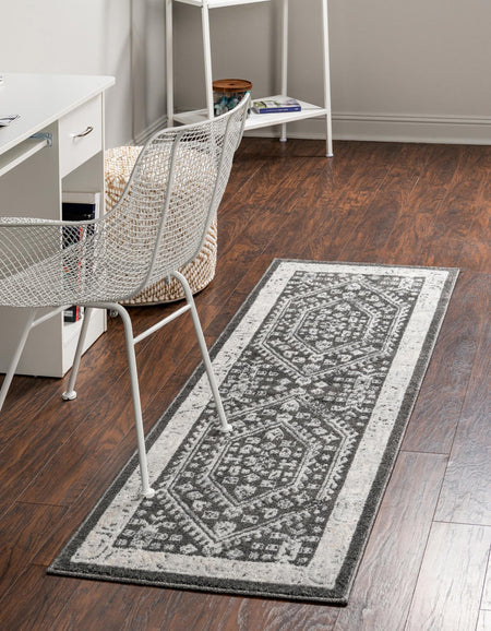 Adriana Terrace Collection Area Rug - Capri (Charcoal)