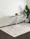 Adriana Terrace Collection Area Rug -  Positano (Ivory) Rectangle Ivory  lifestyle 4