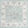 Adriana Terrace Collection Area Rug -  Positano (Aqua) Square Aqua  lifestyle 3