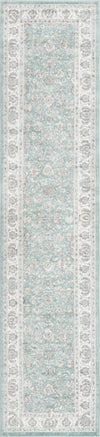 Adriana Terrace Collection Area Rug -  Positano (Aqua) Runner Aqua  lifestyle 6