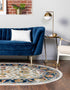 Adriana Terrace Collection Area Rug -  Positano (Multi)